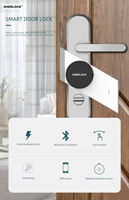 Fingerprint Smart Door Lock - gadgets hollow